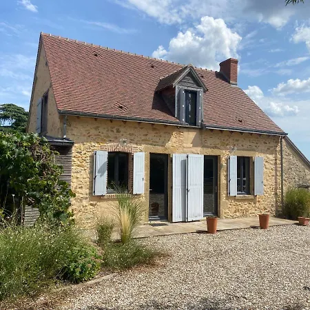 Maison De Campagne Authentique Et Chaleureuse Fougerolles  Exterior photo